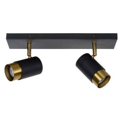 lafabryka.pl FLORIS - spotlight - 2xGU10 - Black 35913/02/30 Lucide